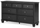 Lanolee - Dresser - Black