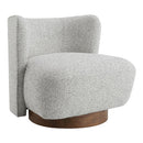 Lisa - Accent Chair - Gray Tweed