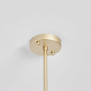 Brittany - Beaded Round Chandelier - Natural