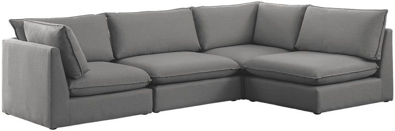 Mackenzie - Modular Sectional 4 Piece - Gray