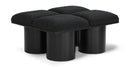 Pavilion - 4 Piece Modular Bench With Black Base