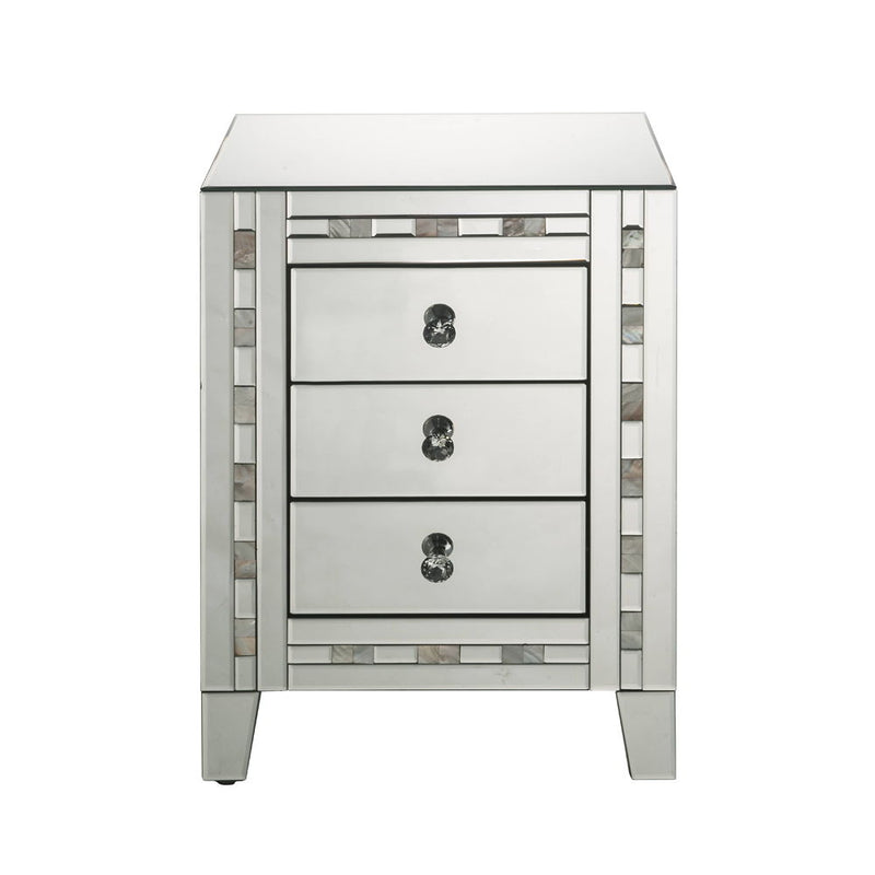 Nasa - Accent Table - Mirrored & Mother Pearl