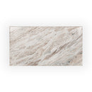 Bowman - Marble Rectangular Coffee Table - Rusty Gray