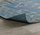 Comporta - 2' x 3' Lagos Rug - Blue / Natural