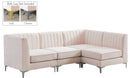 Alina - 4 Piece Modular L-Shaped Sectional