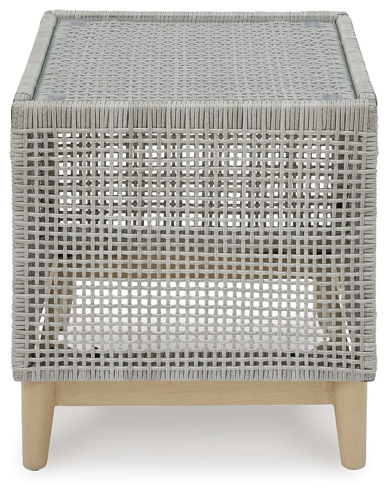 Seton Creek - Gray - Square End Table