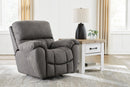 Bakerstein - Power Rocker Recliner With Adjustable Headrest - Galaxy