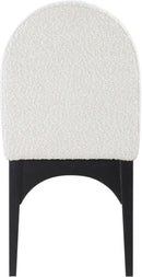 Waldorf - Boucle Dining Side Chair With Black Legs
