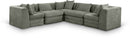 Stellar - 5 Piece Upholstered Modular Sectional