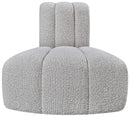 Arc - Boucle Fabric Reverse Corner