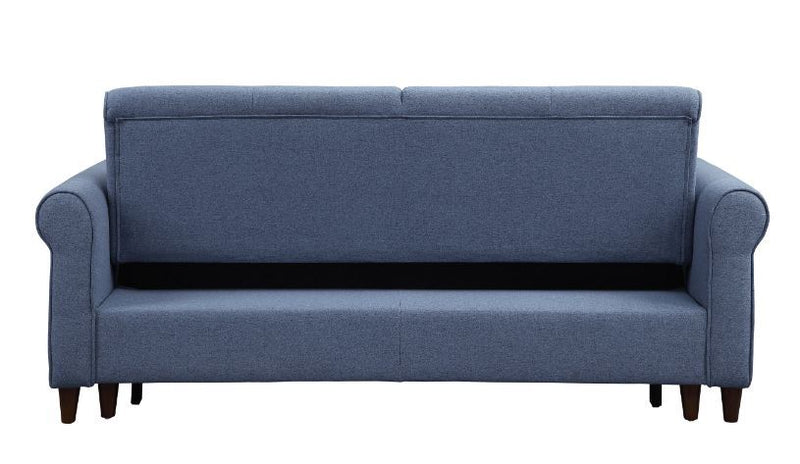 Nichelle - Futon - Blue Fabric