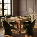 Selene - Upholstered Swivel Dining Chair
