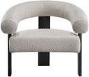Winston - Accent Chair With Black Legs