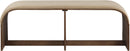 Sable - 52" Velvet Performance Fabric Upholstered Bench