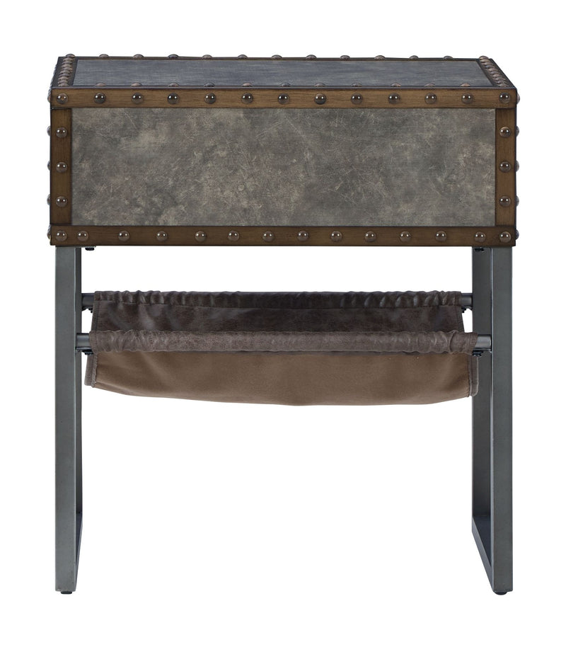 Derrylin - Brown - Chair Side End Table