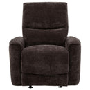 Navarro - Chenille Upholstered Glider Recliner