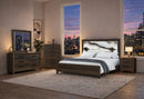 Harmony - 3 Piece Bedroom Set (Queen Bed, Dresser And Mirror) - Brown