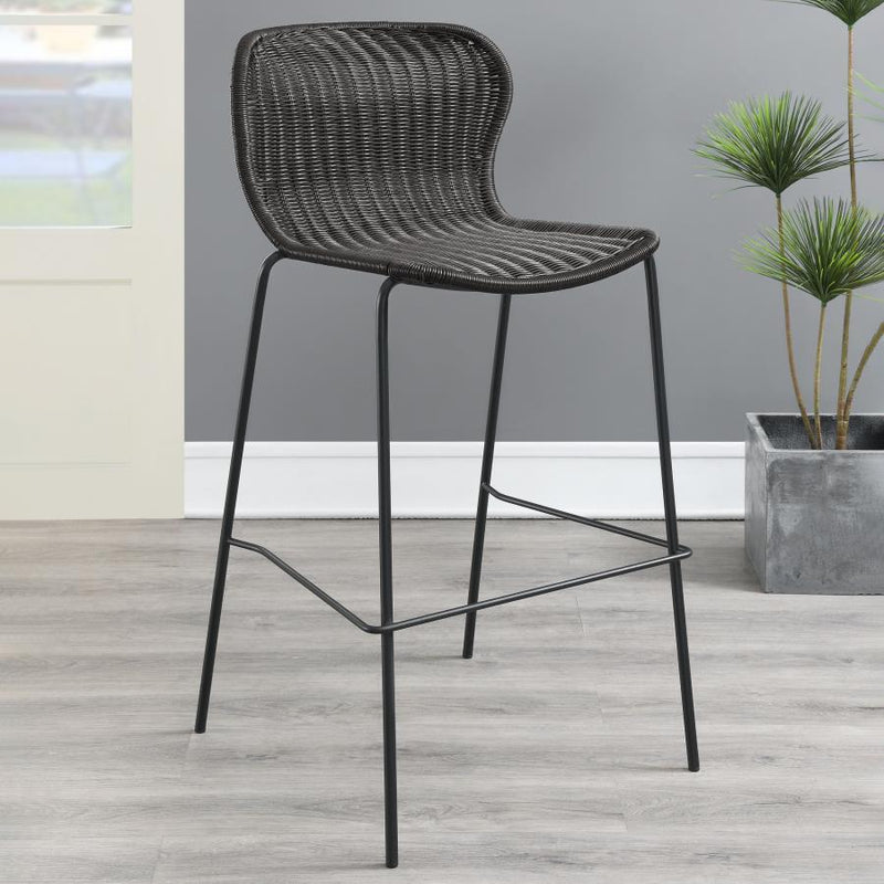 Mckinley - Faux Rattan Metal Chair (Set of 2)