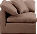 Indulge - Faux Leather Corner Chair