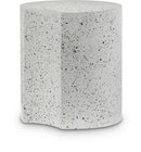 Dimple - End Table - Terazzo Finish