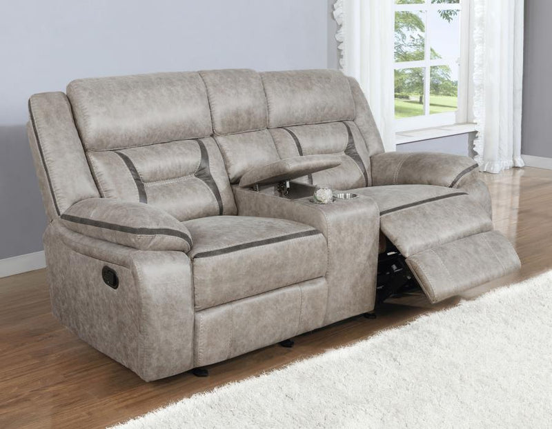 Greer - Upholstered Reclining Sofa Set