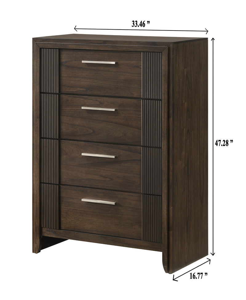 Carlton - Chest - Brown