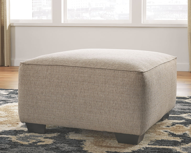 Baceno - Beige - Oversized Accent Ottoman