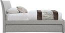 Myles - Linen Twin Trundle Bed