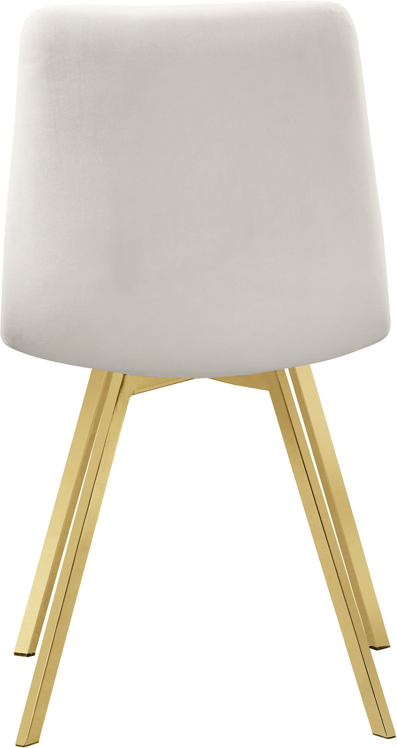 Annie - Dining Chair with Gold Legs (Set of 2)