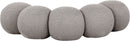 Apollo - Boucle Fabric Bench