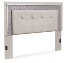 Zyniden - Upholstered Panel Headboard