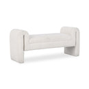 Ada - Bench - Ivory Fleece