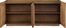 Swoon - Oak Veneer And Solid Wood Sideboard / Buffet - Brown