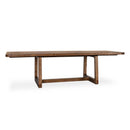 Lyra - Dining Table With Extensions - Smoke Brown