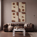 Element - Mango Wood 4 Piece Wall Art