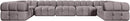 Orin - 7 Piece Modular Sectional (3 Modular Chairs, 4 Corner Chairs)