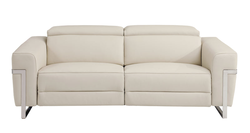 989 - Power Reclining Sofa With Power Headrest