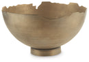 Maura - Bowl - Antique Gold Finish