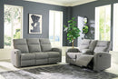 Gauntlet - 2 Pc. - Reclining Sofa And Loveseat - Sterling