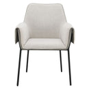 Jirina - Arm Chair (Set of 2) - Beige Chenille