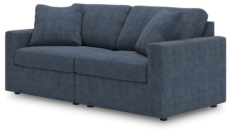 Modmax - Ink - 2-Piece Sectional Loveseat - Fabric