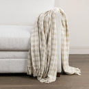 Sari - Throw 50 x 70 - Natural / Ivory