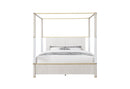Malmo - King Poster Bed - Oak