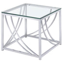 Lille - Glass Top Coffee And End Table Set