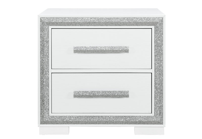 Andros - Nightstand - Silver