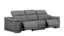 2679 - Power Reclining Sofa, Console Loveseat & Chair Set In Genuine Leather (6 Recliners)