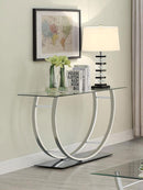 Danville - Rectangular U-Shaped Glass Top Table