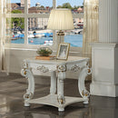 Vendome - 31" End Table - Antique Pearl