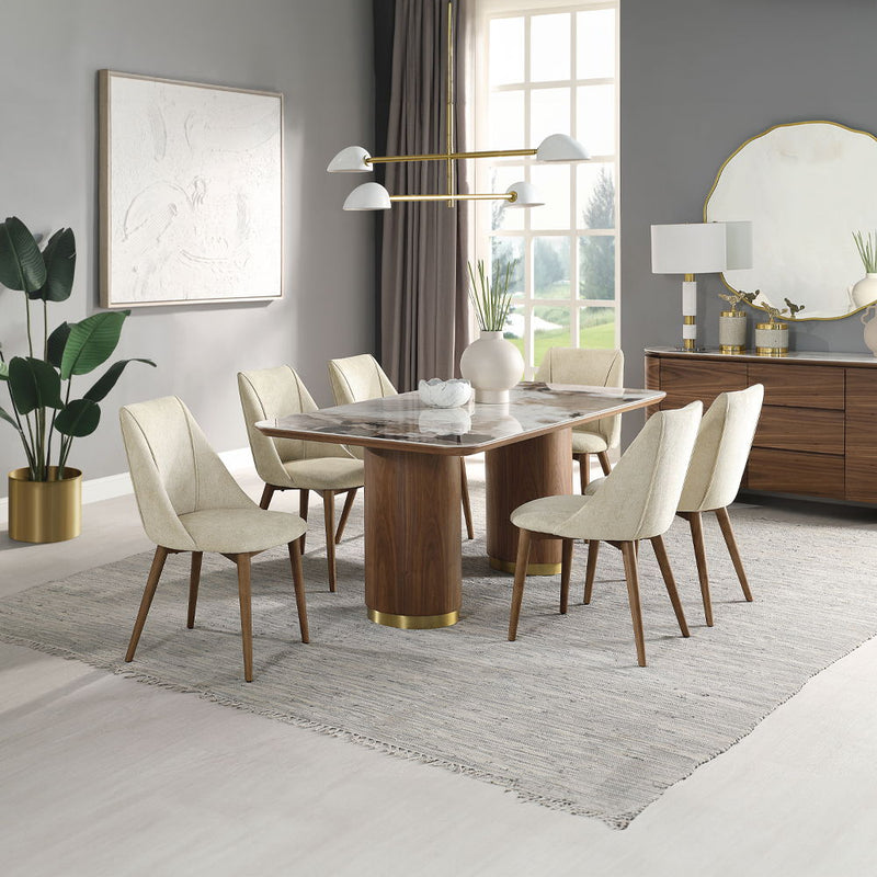 Willene - Dining Table With Ceramic Top