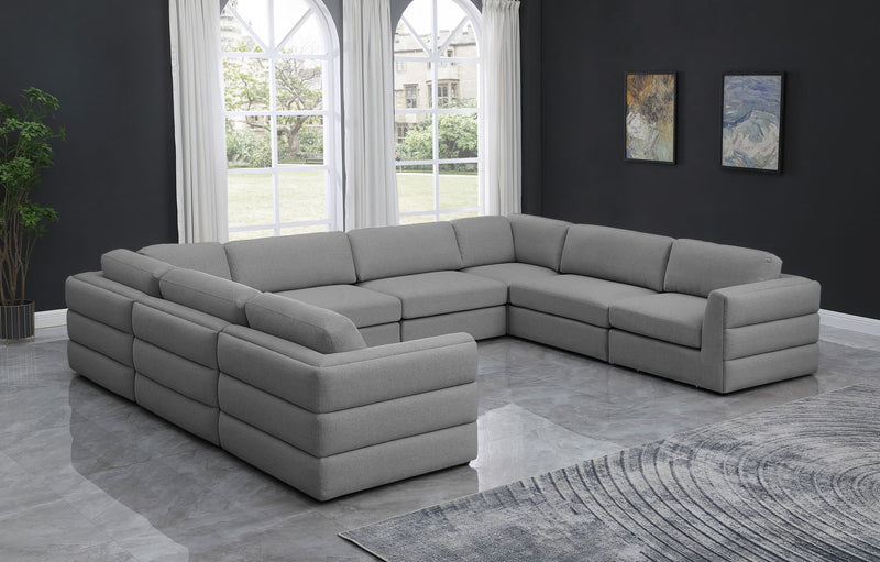 Beckham - Modular Sectional 8 Piece - Gray